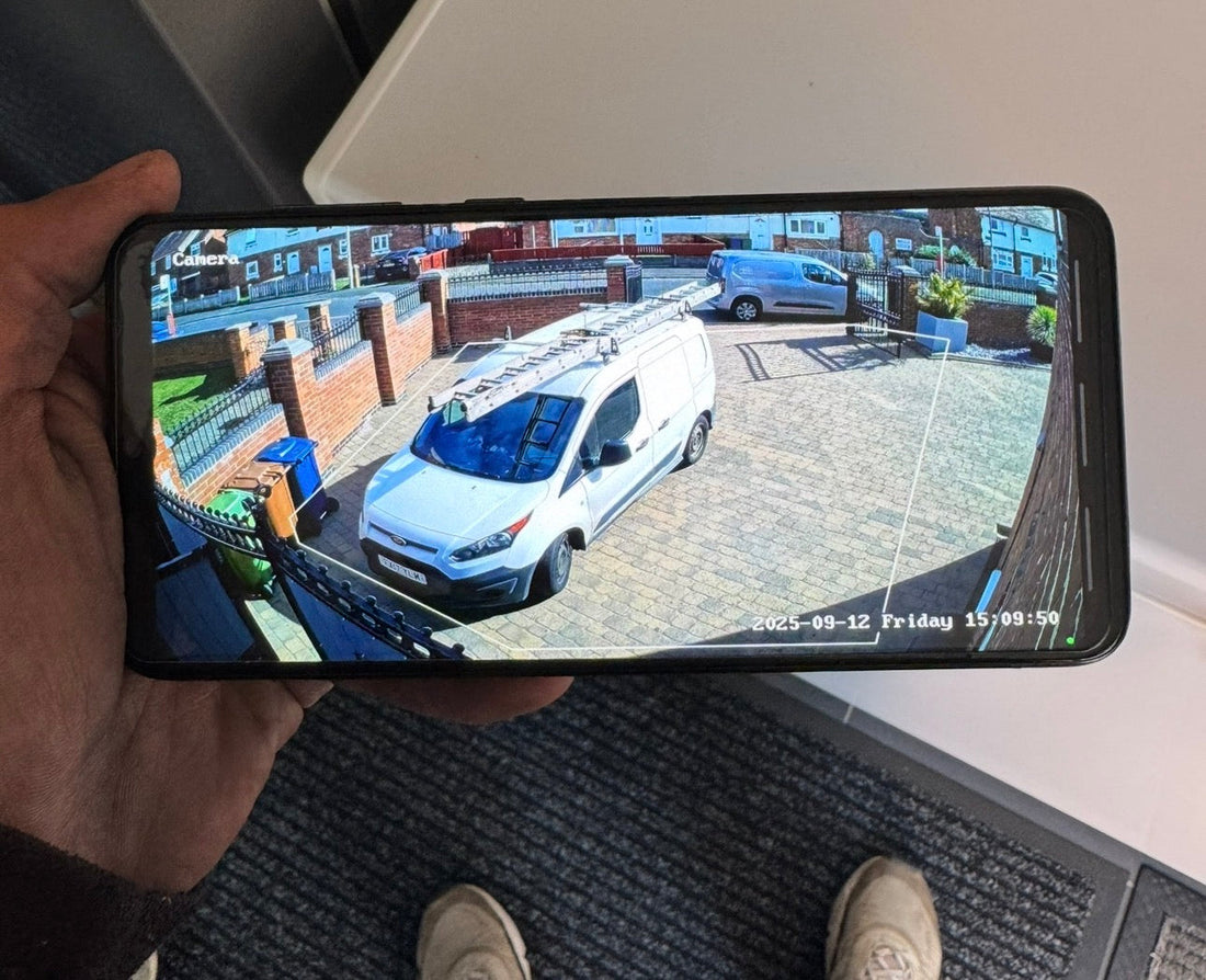 L&B Security 8mp installation Teeside