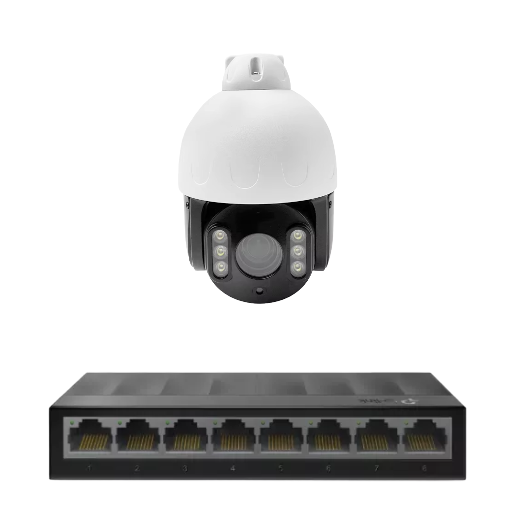 1 x 8mp 4k cctv kit Installation