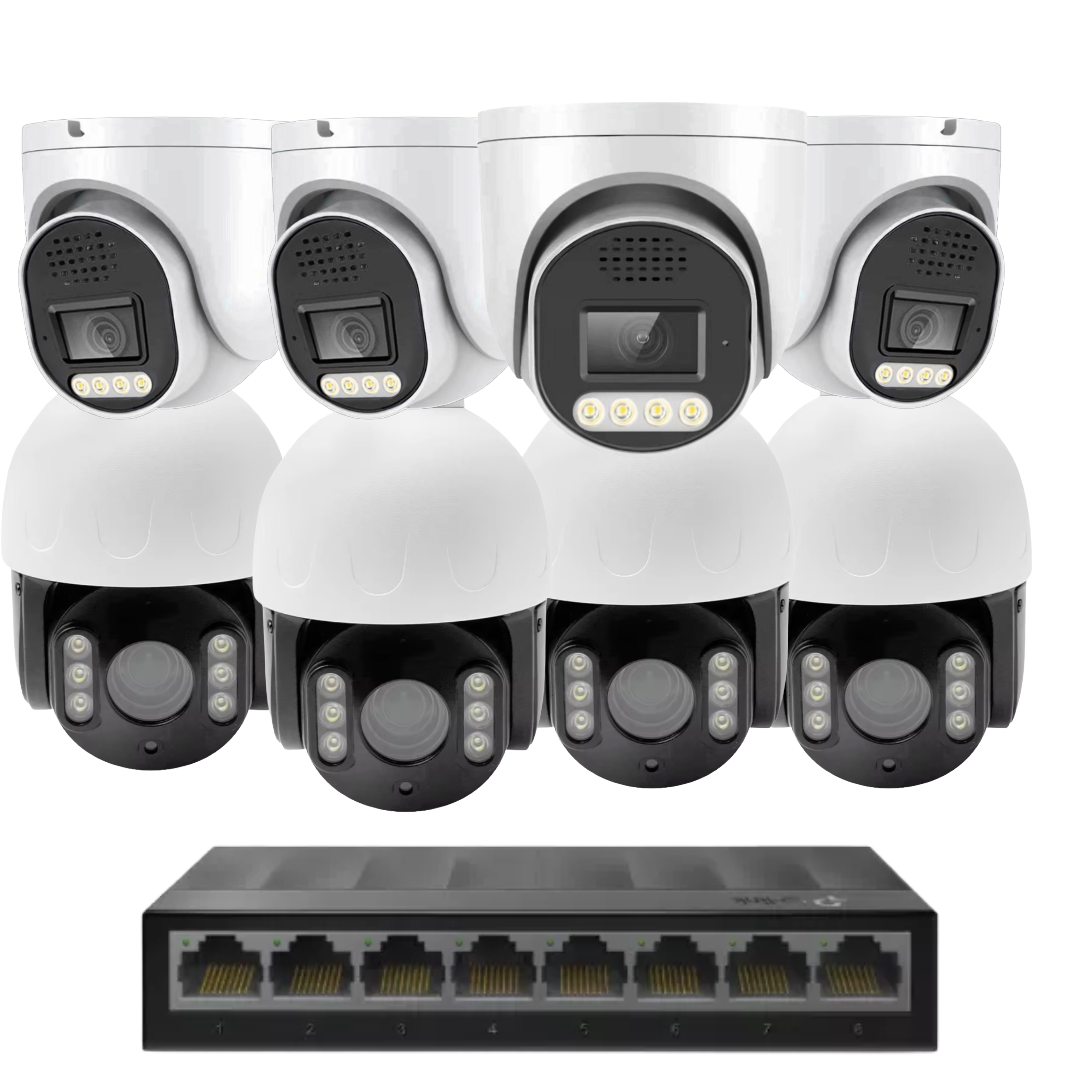 8 x 8mp 4k cctv kit installation