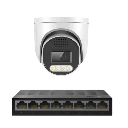 1 x 8mp 4k cctv kit Installation