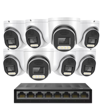 8 x 8mp 4k cctv kit installation